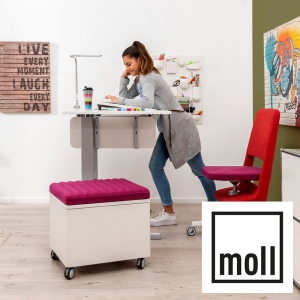 MOLL funkční nábytek – stoly COMPACT