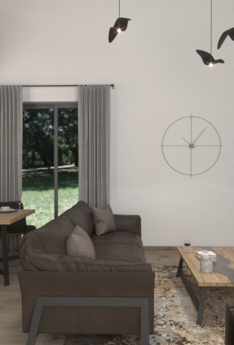 Návrh interiéru a realizace interiéru - Obývací pokoje - 2