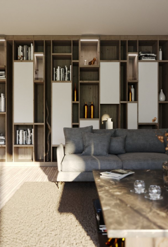 Návrh interiéru a realizace interiéru - Obývací pokoje - 11