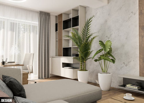 Návrh interiéru - Obývací pokoje - 3