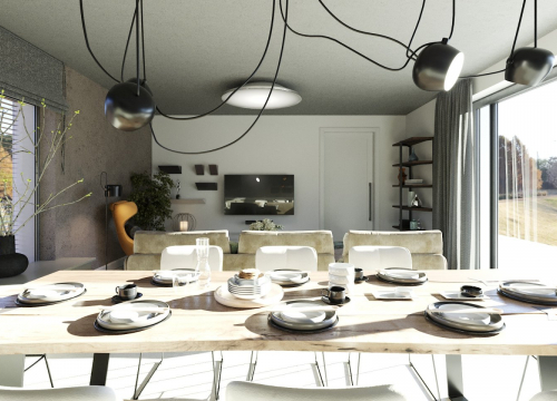 Realizace interiéru - Realizace interiéru kuchyně a jídelny RD Velká Bystřice - 8