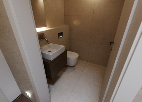 Návrh interiéru - Koupelny - 1