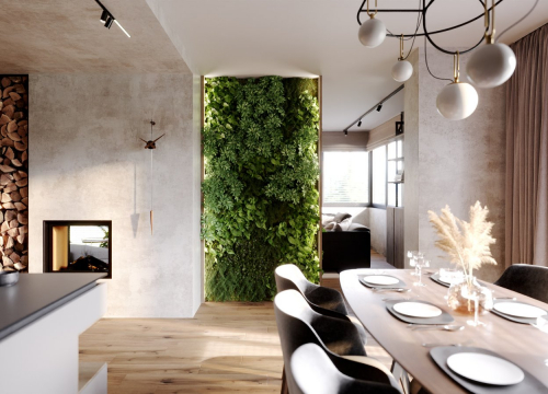 Návrh interiéru - Návrh interiéru kuchyně a jídelny RD Bruntál - 4